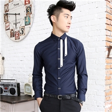 2013秋冬HFY2013722男士长袖衬衫韩版修身衬衣潮男装衣服英伦风