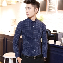 2013秋冬HFY2013728男士长袖衬衫韩版修身衬衣潮男装衣服英伦衬衫