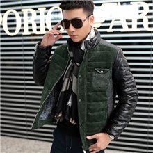 冬季新款批发男式灯芯绒棉衣品牌加厚立领棉服男装外套棉袄男士