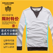 帛斯朗爆款男装男士t恤长袖t恤石狮男装批发分销t恤货源男