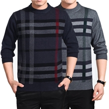 秋冬新品修身男士毛衣韩版圆领长袖线衫男休闲羊绒针织毛衣男
