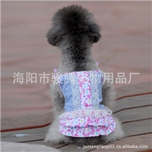 宠物服装批发宠物夏季裙子狗衣服纯棉吊带宠物裙子厂家直销
