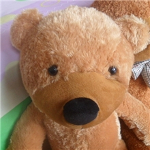 阿里熊公仔，批发价18元一只，起订量:一只，材质：孔雀絨，混批