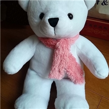 阿里公仔围巾熊，零售，批发，混批，13.8元一只，起订量1只。