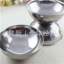 12#不锈钢隔热碗、精品厨具批发、义乌百货批发、二元店批发