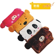 新款安全防爆双插手电热水袋卡通暖手宝暖水袋电暖宝厂家批发