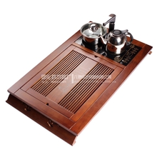 《批发供应》高档功夫茶台实木茶盘柯木茶盘新茶圣功夫茶盘