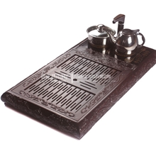 《批发》茶盘;黑檀木茶盘;功夫茶盘茶具套餐;实木茶盘;双龙戏珠