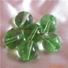 现货供应水晶玻璃珠无孔光珠有孔光珠