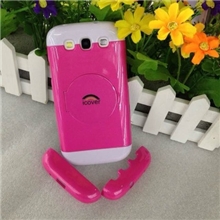 批发三星9300手机壳韩版四件装镜子新款手机保护套三星手机保护套