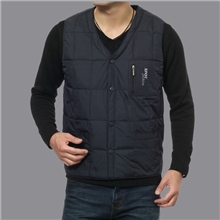 2013新款中老年男式羽绒背心马甲老年马甲批发男式羽绒马甲