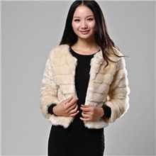 冬装女士皮草短外套瑞丽女装人造兔毛皮草批发厂家直销批发