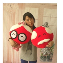 批发新款创意结婚礼物新婚压床娃娃婚庆情侣公仔抱枕白头偕老