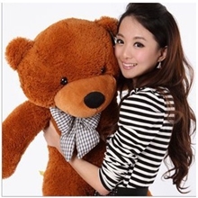 (亏本仅500只)1米1.6米泰迪熊毛绒玩具网店代理一件代发批发