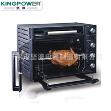 25L带转轴家用烤箱立式大空间受热更均匀坚濠不锈钢恒温烤箱