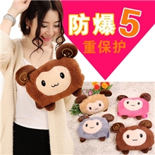 防爆电热水袋防爆电暖宝双插手充电毛绒可爱卡通暖手宝厂家直销