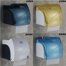 DIEBA时尚卫生间浴室防水厕所厕纸盒透明塑料卷纸纸巾盒架