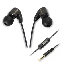 梦音M9入耳式运动耳机手机线控重低音耳塞带麦克风耳麦电脑语音