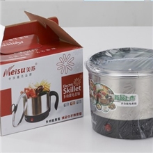 供应特价连体多功能电煮锅宿舍学生电热锅小电火锅蒸蛋煮面锅杯