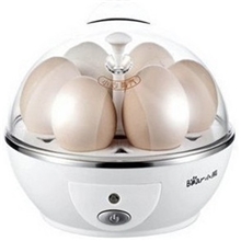 小熊煮蛋器ZDQ206蒸蛋器带不锈钢蒸盘煮蛋器