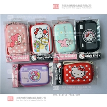东莞厂家供应出口日本品质HELLOKITTY数码相机包，卡通图案