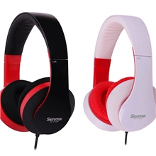 批发森麦SM-IP168i正品头戴式安卓系统手机线控带麦耳机3.5mm耳机