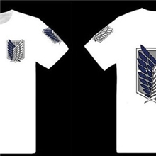 动漫游戏周边批发进击的巨人T体恤预定衣服超人气新番动漫