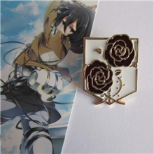 阿阿米动漫周边批发进击的巨人调查驻扎宪兵训练兵团四款胸针抢