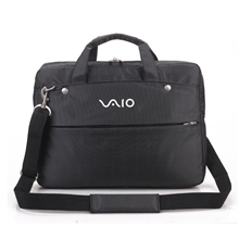 厂家批发升级加固版彩色电脑包14寸15寸笔记本电脑包展业礼品包