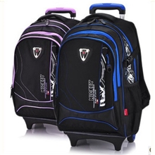 13新款恒仁学生拉杆书包米奇拉杆包学生大容量休闲拉杆包高中学生