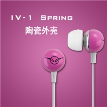 聆动耳机iv-1入耳式超重低音手机MP3通用3.5mm耳机厂家批发
