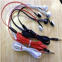 新款魔音平头15厘耳塞式耳机重低音带麦mic耳机魔音耳机批发