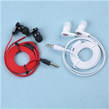 MP3/MP4面条入耳式手机魔音耳机超重低音地摊热销厂家批发