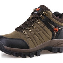 正品崎峰骆驼男防水徒步鞋户外鞋登山鞋高帮棉鞋骆驼男鞋户外鞋