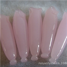 优雅古装盘发粉色木兰花琉璃发簪配件步步惊心爆款玉兰花苞簪头