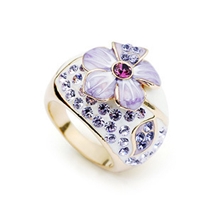 伊泰莲娜.红苹果花朵戒指310898