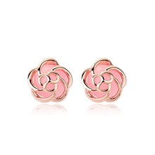 女生最爱伊泰莲娜饰品批发耳饰红苹果猫眼石耳钉特价321510