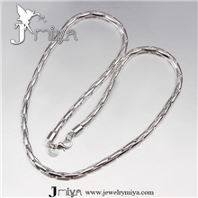 时尚项饰高档品牌925银优质货源男士项链混批发圣诞促销N059