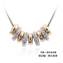 奥地利水晶项链-串起的幸福项链批发项饰饰品批发城饰品代理