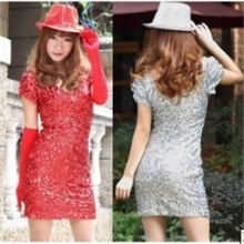 09款亮片连衣裙