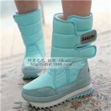 防滑防水保暖高筒棉女士靴子雪地靴雪地鞋女鞋