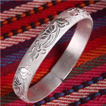 低价批发云南大师小莲花手镯大师纯手工制品民族工艺品礼品