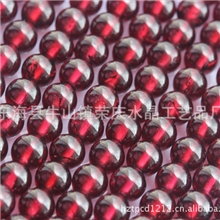 批发供应特级酒红石榴石半成品5mm石榴石精品酒红石榴石
