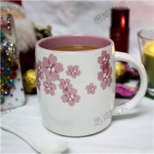 【厂家直销】新款星巴克杯子樱花的季节3oz12oz樱花马克杯