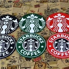 最新款星巴克杯垫星巴克系列版美人鱼海妖LOGO杯垫pvc杯垫定制