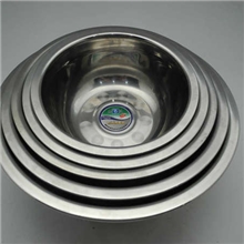 腾通不锈钢盆18/20/22/24/26cm调料缸面盆洗菜盆味斗带磁