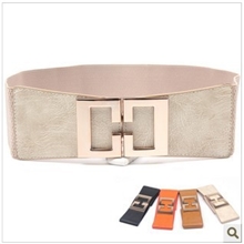 厂家直销生产松紧弹力腰带时尚对扣大气腰封YX104WS腰带腰封批发