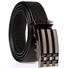 男士皮带自动扣皮带真皮皮带高档皮带头层牛皮腰带皮带批发