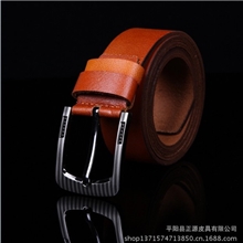 男女士复古皮带腰牛皮休闲针扣