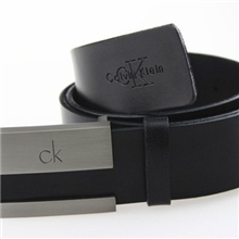最新新款2013爆款CK板扣男士真皮黑色皮带男士腰带